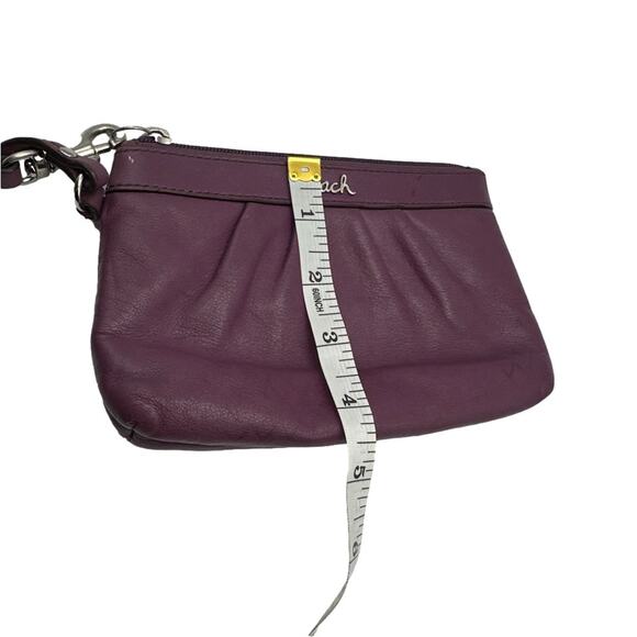 COACH Purple Wristlet - Picture 7 of 7